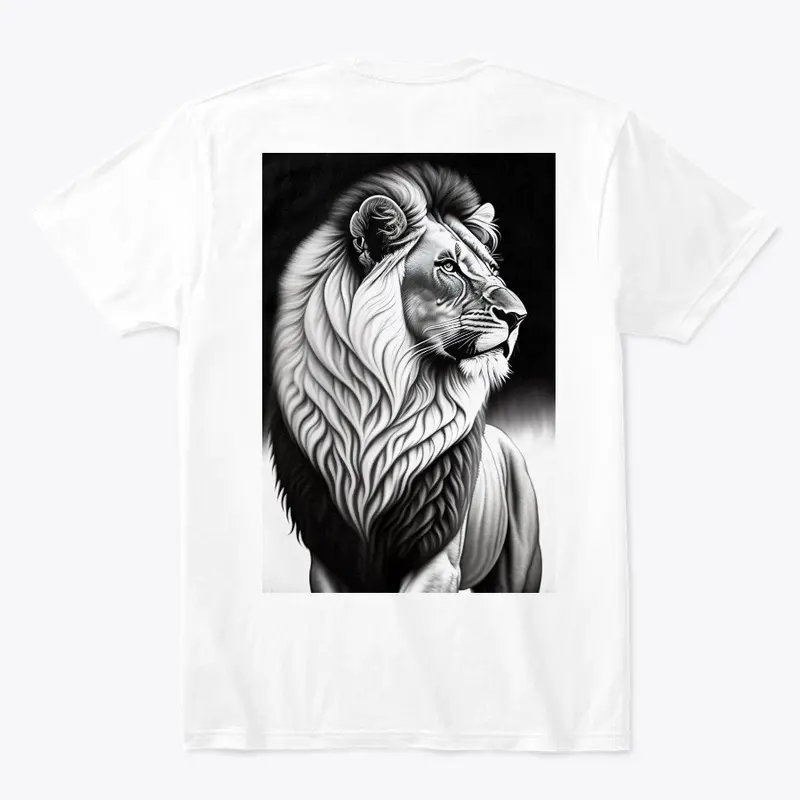 Lion Roar Art Print Tshirt 